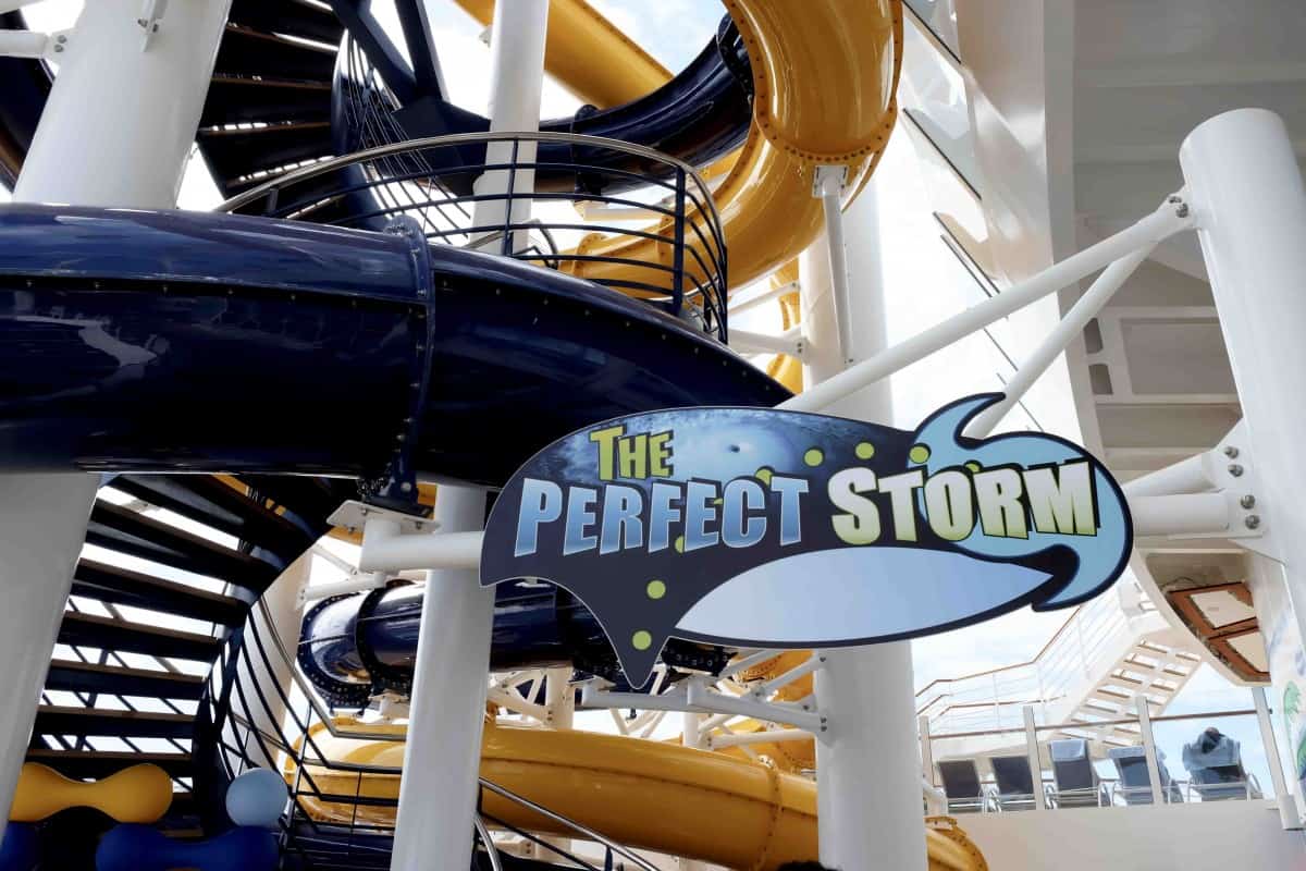 Symphony of the Seas Teens perfect storm slides