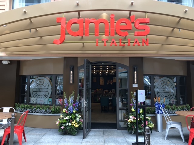 Jamies Italian in Central Park on Royl Caribbean