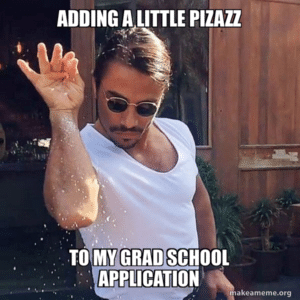 grad school application