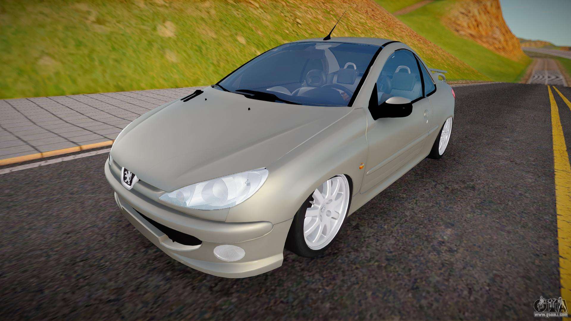 Peugeot 206 cc for GTA San Andreas