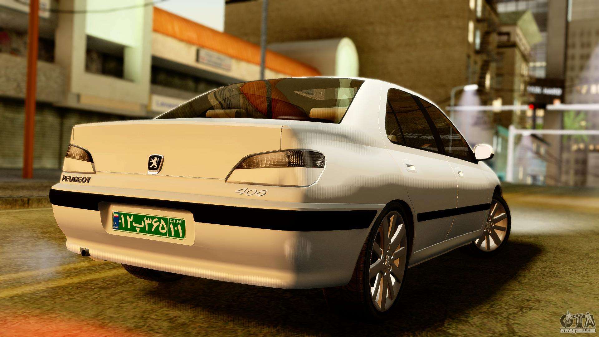 Peugeot 406 for GTA San Andreas