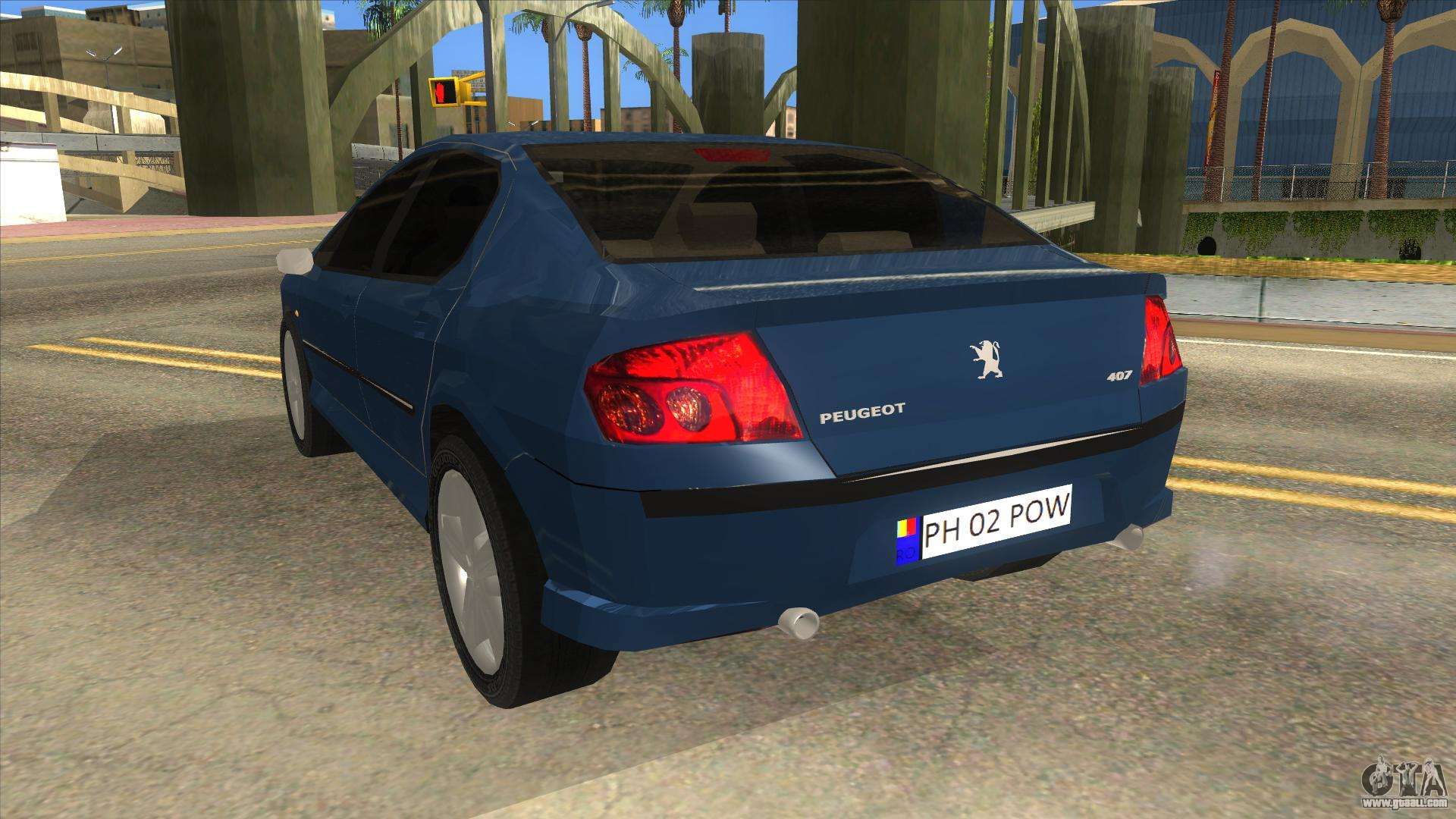 Peugeot 407 for GTA San Andreas