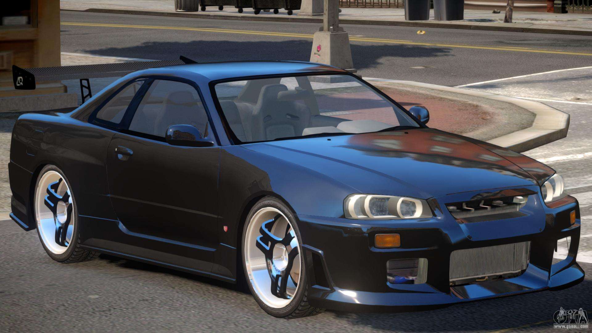 Nissan Skyline GT-R R34 V1.0 for GTA 4