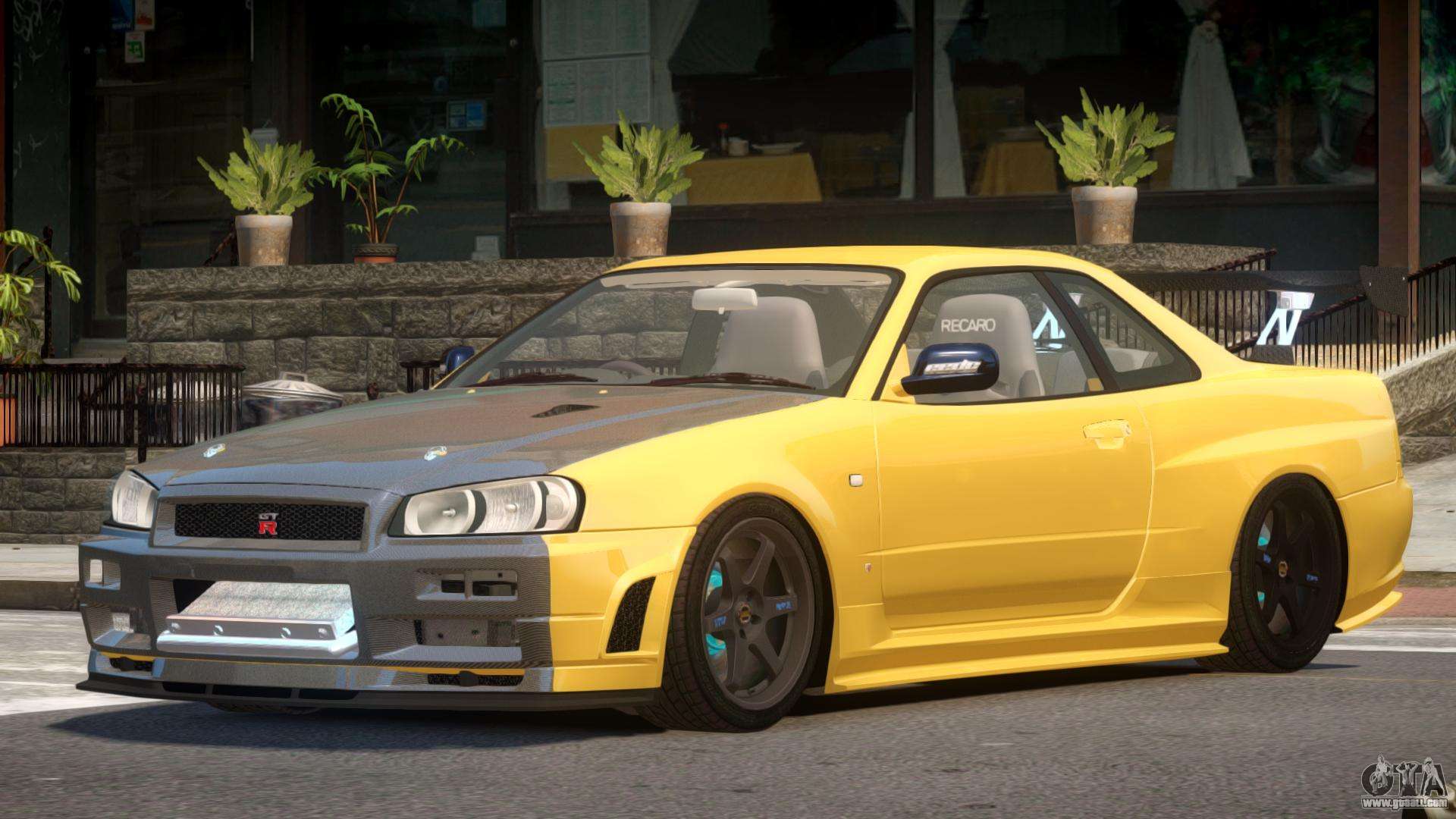 Nissan Skyline R34 S-Tuned for GTA 4