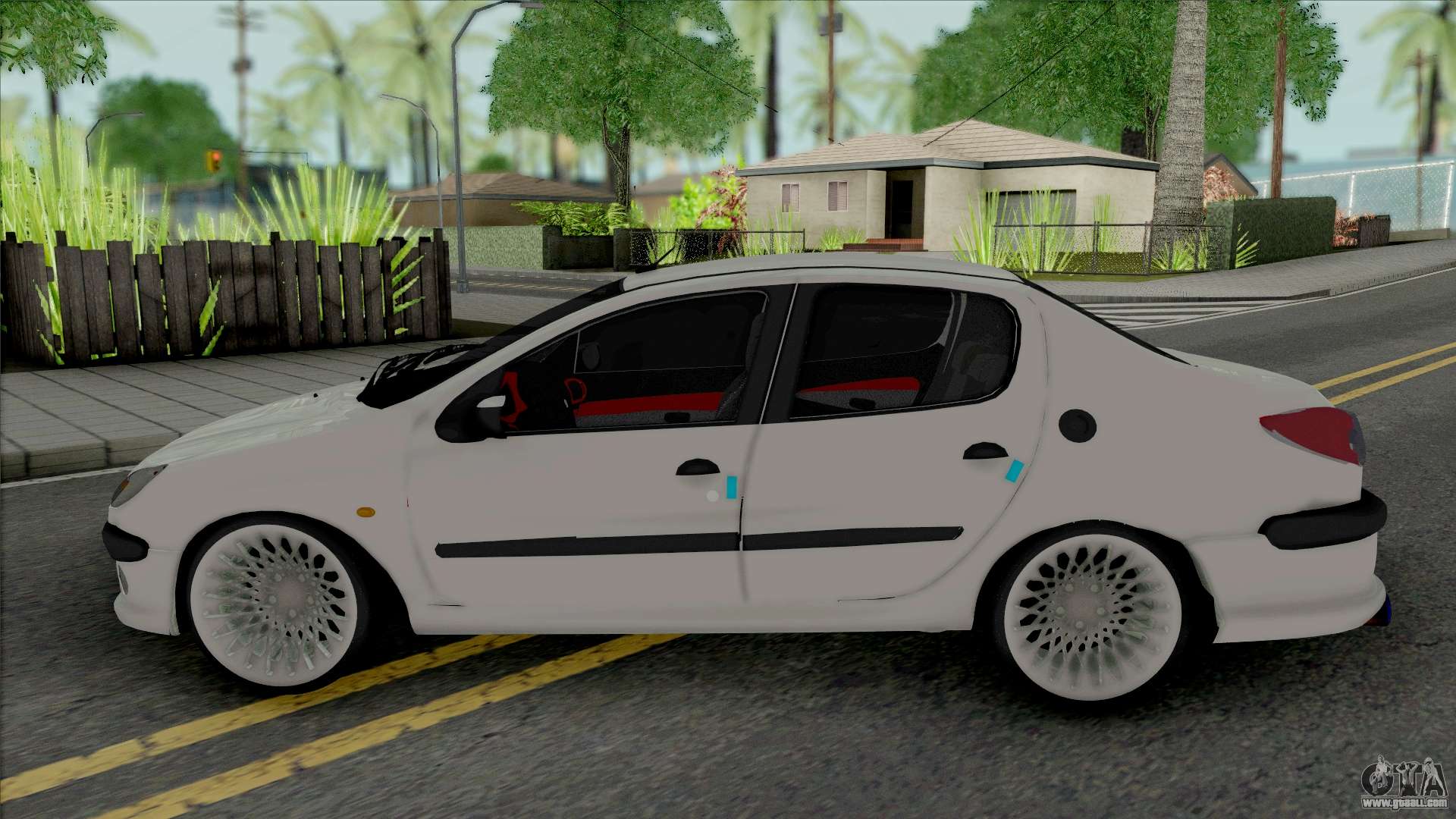 Peugeot 206 SD Tuning for GTA San Andreas