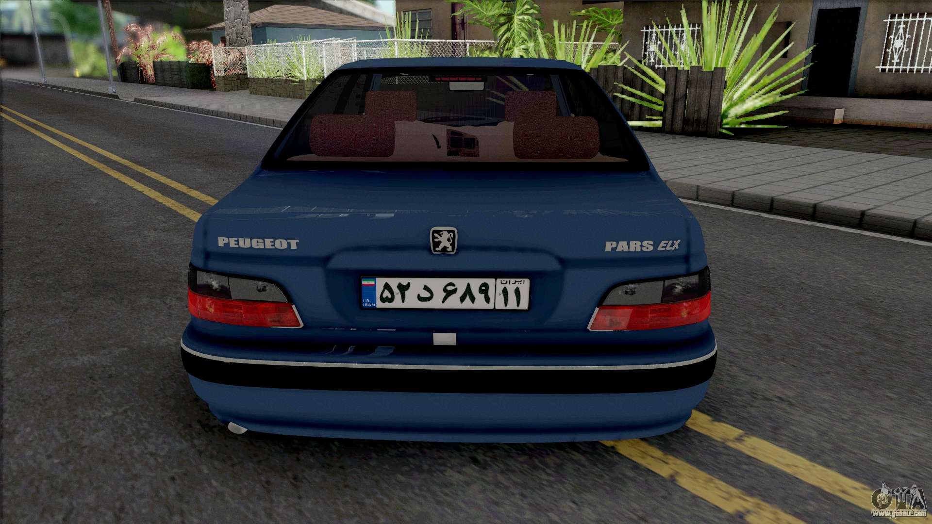 Peugeot Pars ELX Xum Special for GTA San Andreas