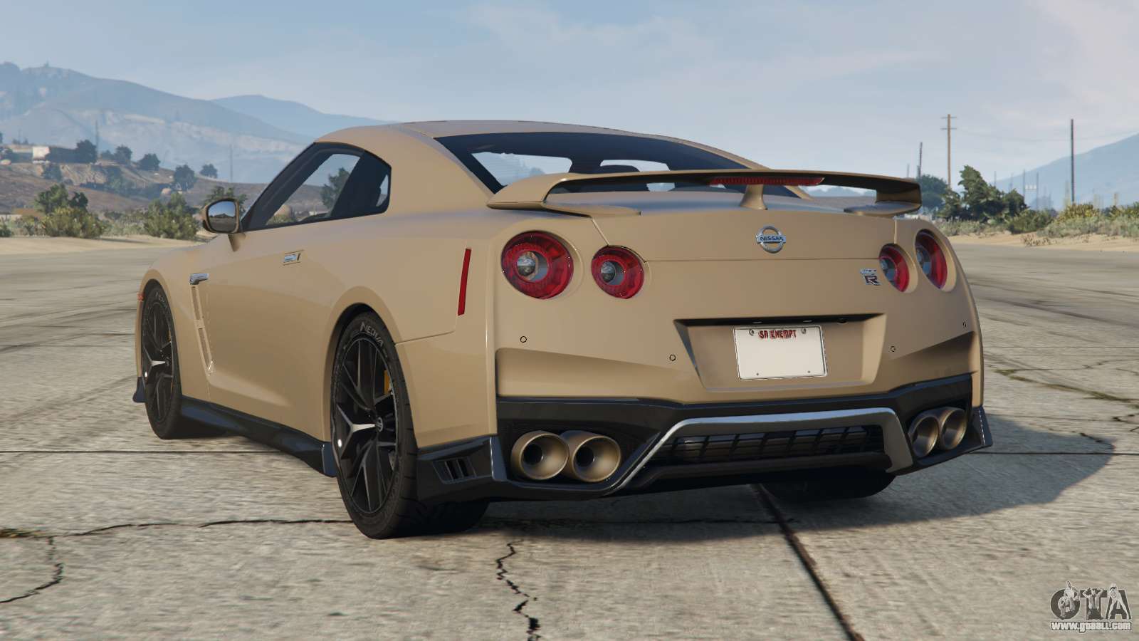 Nissan GT-R (R35) 2017 y97y for GTA 5