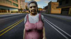 Zombie skin v10 for GTA San Andreas