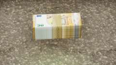 Realistic Banknote Euro 50 for GTA San Andreas Definitive Edition