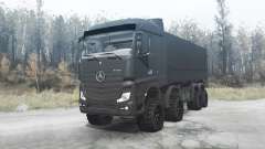 Mercedes-Benz Actros (MP4) 8x8 v3.0 para MudRunner