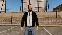 Black leather jacket for GTA 4