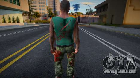 Zombie skin v15 for GTA San Andreas