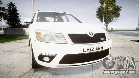 Skoda Octavia vRS Combi Unmarked Police [ELS] para GTA 4