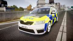 Skoda Octavia Combi vRS 2014 [ELS] ANPR&Area para GTA 4