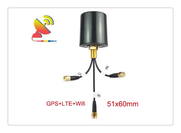 GPS LTE Wifi Antenna through-hole mount antenna