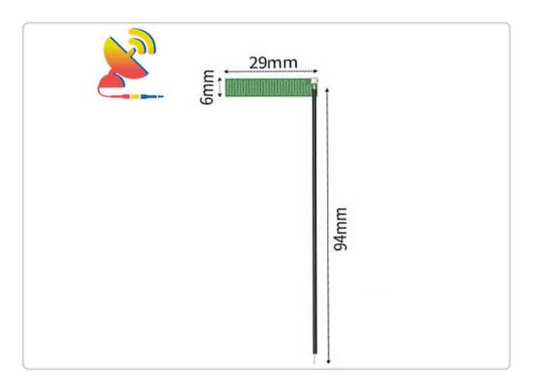 29x6mm Embedded Antenna PCB Antenna 433 Antenna Manufacturer - C&T RF Antennas Inc