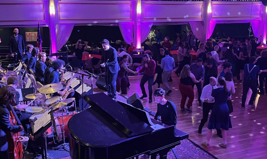 ‘Time to celebrate jazz’: Third annual Big Band Ball draws large attendance in new venue