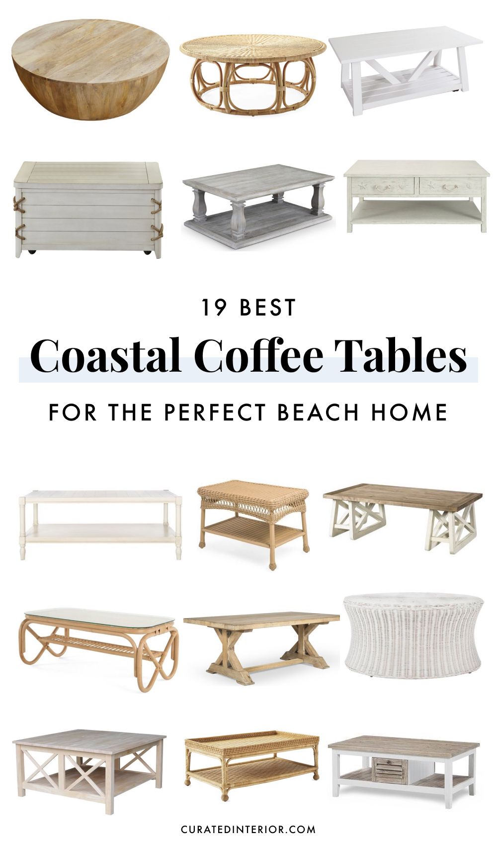 Best Coastal Coffee Tables