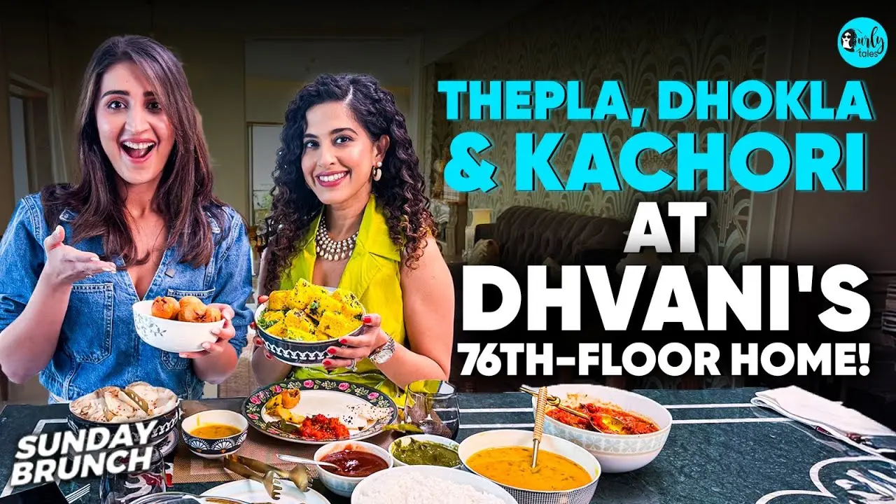 Gujarati Sunday Brunch at Dhvani Bhanushali’s Luxurious 76th-Floor Lower Parel Home