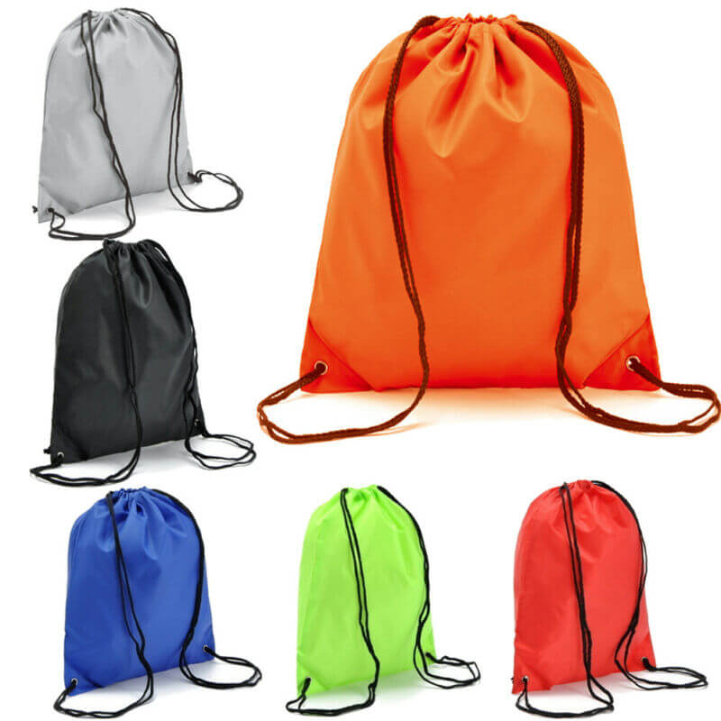 drawstring shopping bags