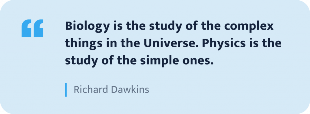 Richard Dawkins quote.