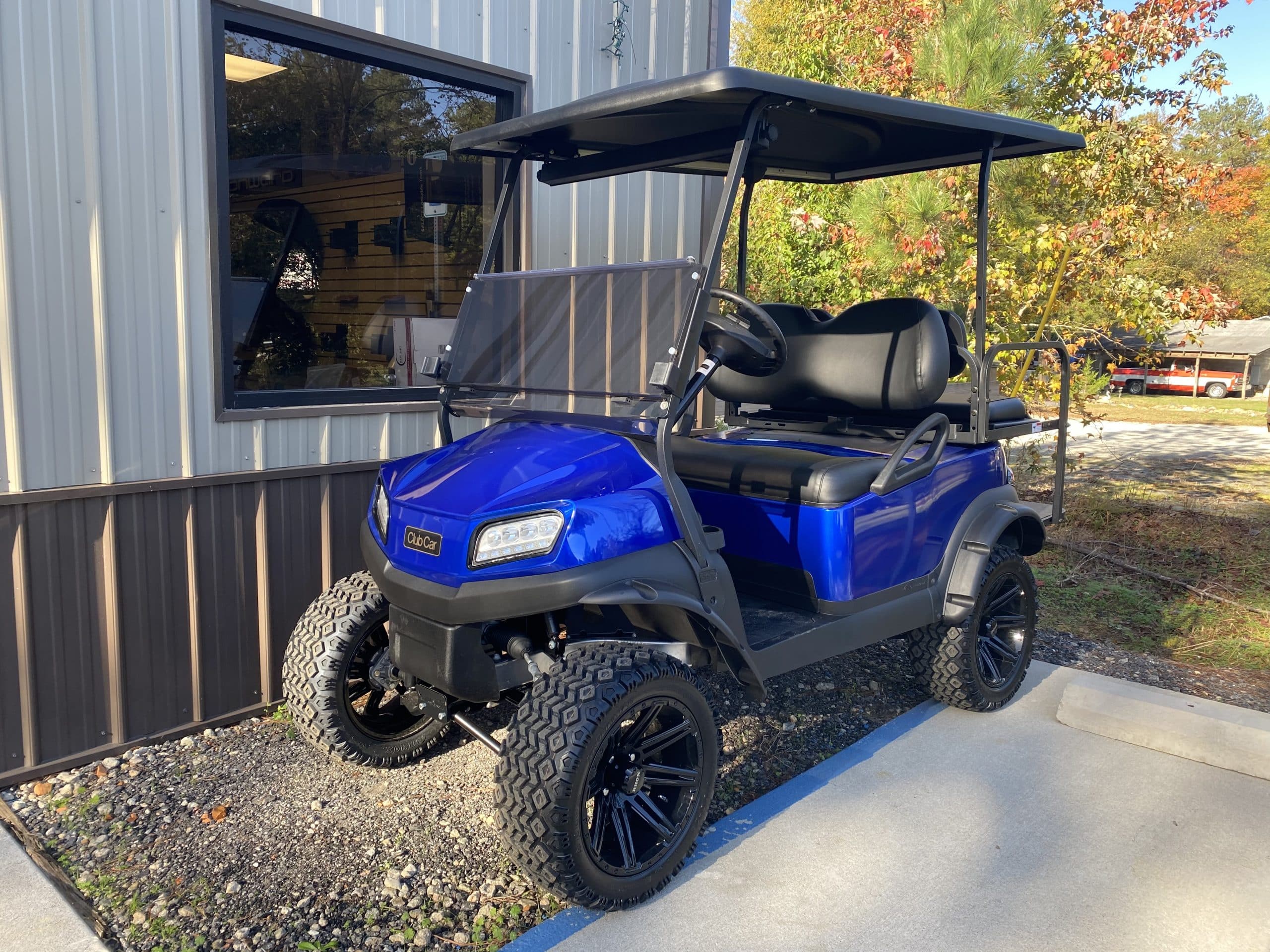 Club Car Tempo Blue My Mind - Custom Golf Carts Columbia | Sales, Services  & Parts