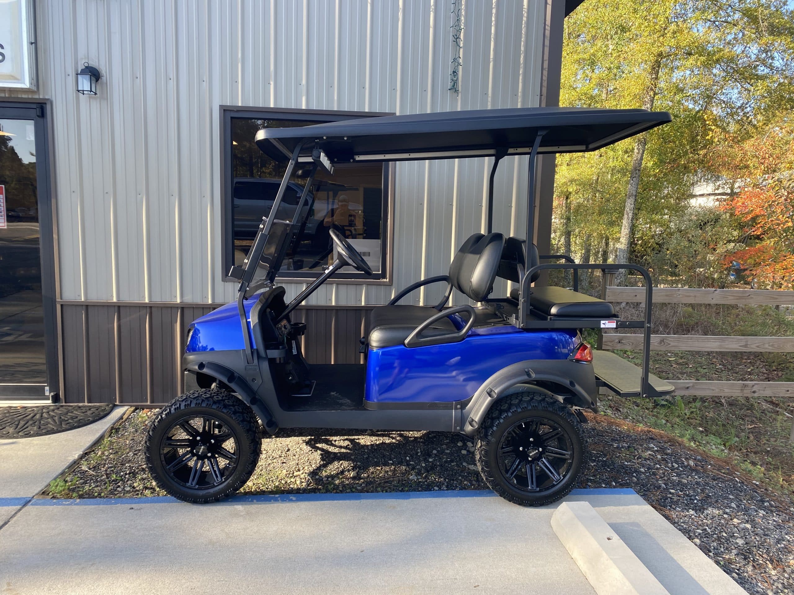 Club Car Tempo Blue My Mind - Custom Golf Carts Columbia | Sales, Services  & Parts