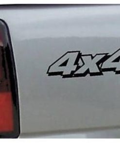 4x4 decal sticker A4