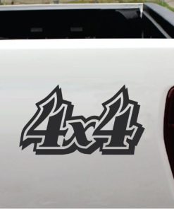 4x4 Decals - 4X4 Pair DA4 Sticker Set of 2