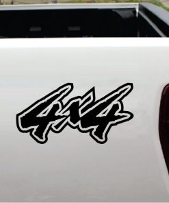 4x4 Decals - 4x4 Stickers D4B