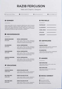 Free Resume Template Word Format 1000x750 1