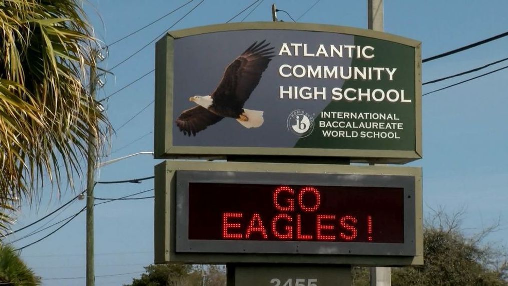 Atlantic Community High School aware of Snapchat threat, increases security. (WPEC){p}{/p}