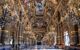 internal view of the foyer with highly intricate decor