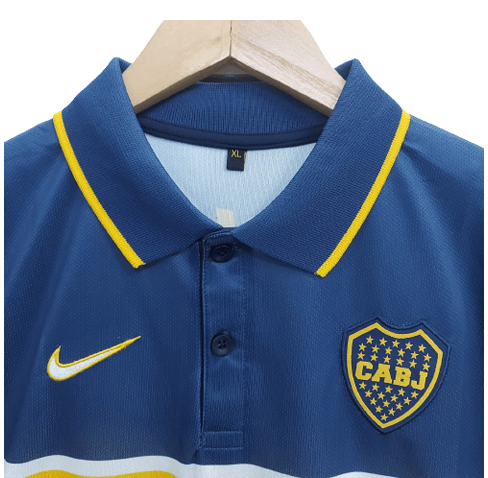 Maradona Boca Juniors 1997-98 retro jersey number 10 printed front collar