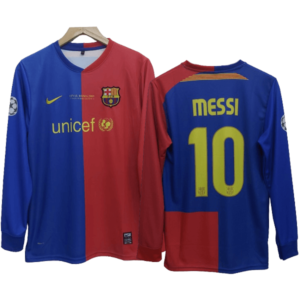 Barcelona 2008-09 Lionel Messi UCL final jersey product