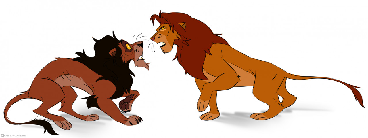 Lion King Simba Vs Scar