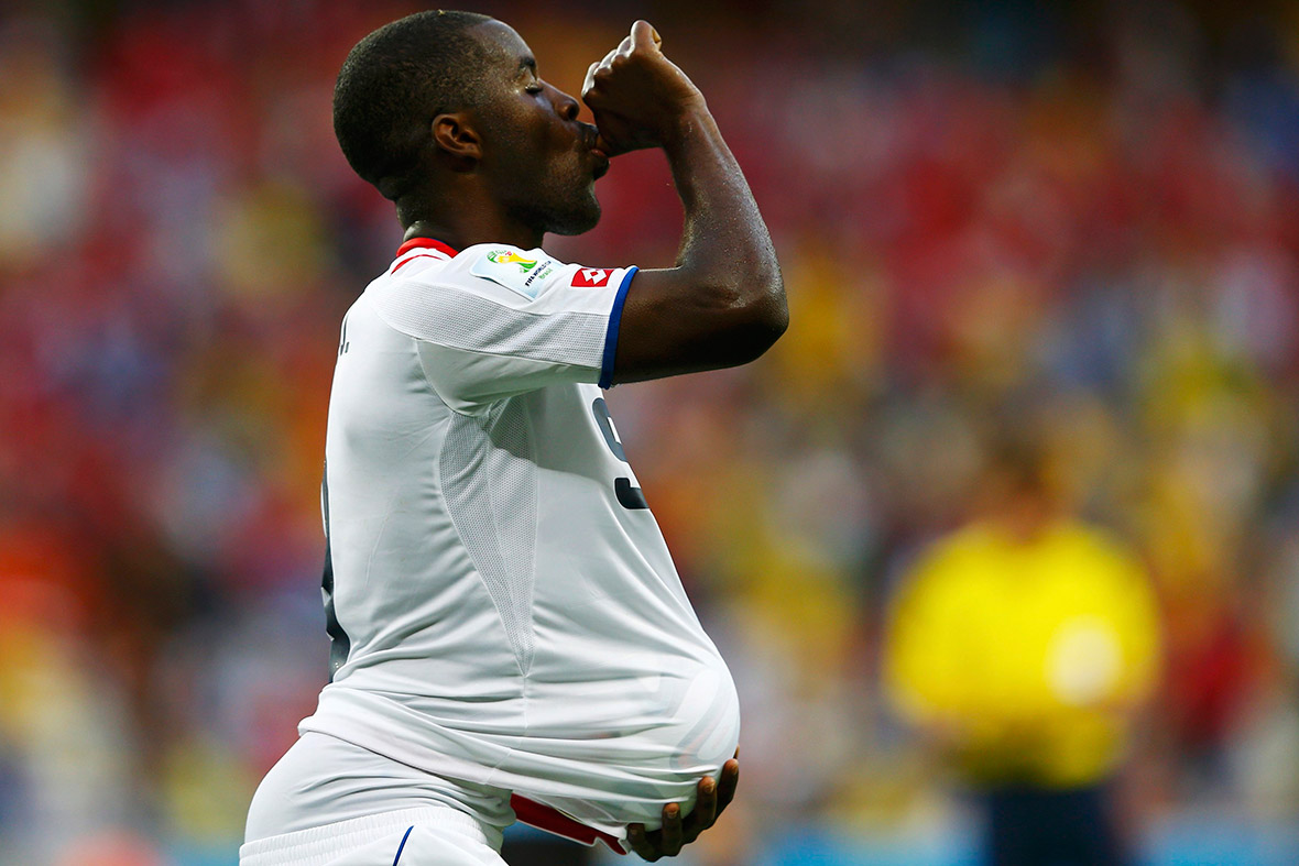 world cup goal celebration costa rica