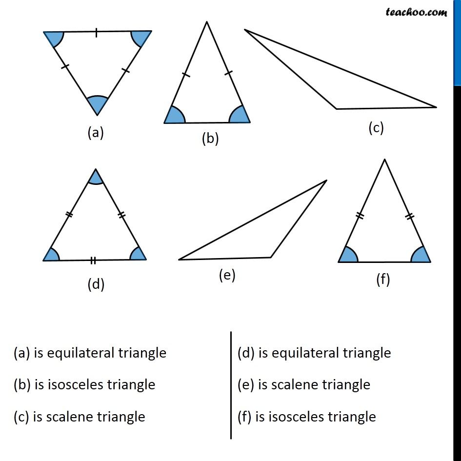 Classifying Triangles By Angles And Sides