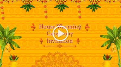 Create a House Warming Invitation Video Online 