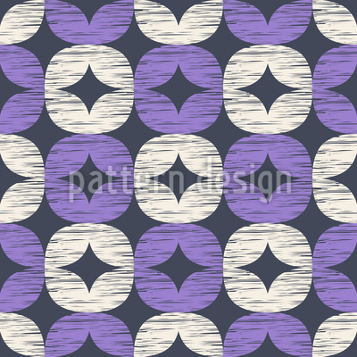 Retro Sparkle Seamless Vector Pattern Design