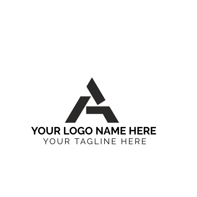 a letter logo design Template | PosterMyWall