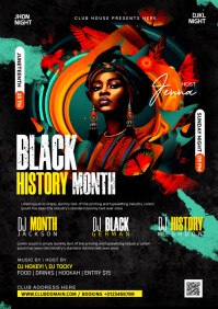 BLACK HISTORY MONTH A3 template