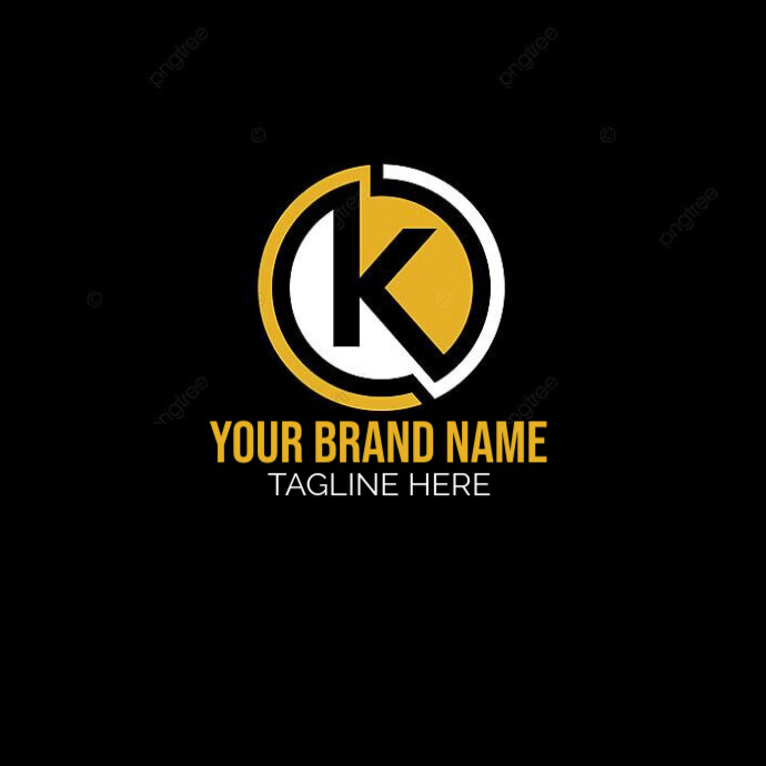 Black Professional Creative Letter K Logo Design Logo Template ...