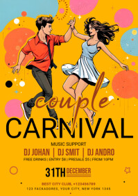 Carnival Template A5