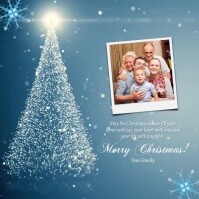 Christmas Greeting Instagram Post template