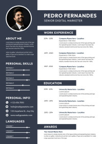 Creative Resume Template A4