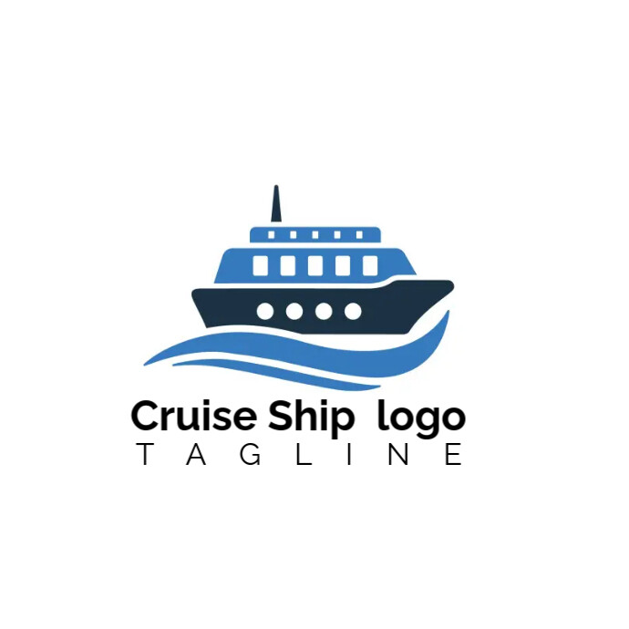 Cruise Ship LOGO Template | PosterMyWall