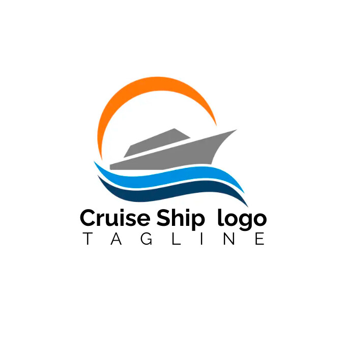 Cruise Ship LOGO Template | PosterMyWall