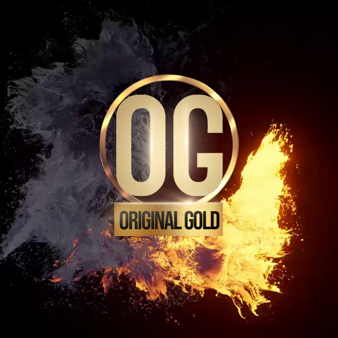 GOLD FLAME LOGO DESIGN TEMPLATE Ilogo