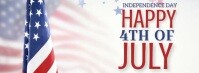 Happy 4th Of July  Facebook Cover Photo DESIG template